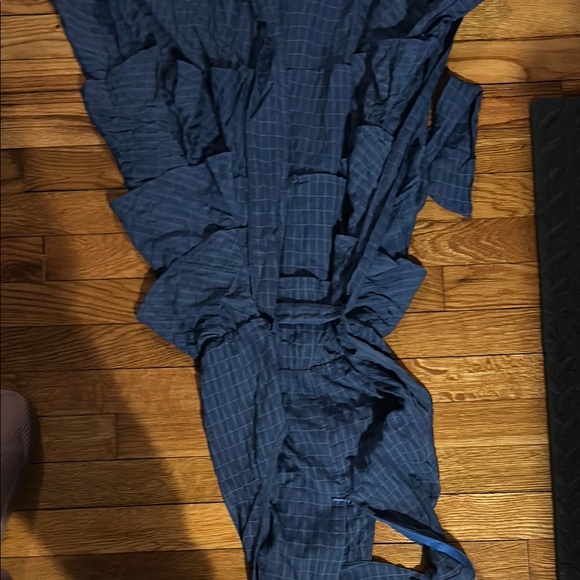 Blue Ruffled Skirt - Picture 3 of 4